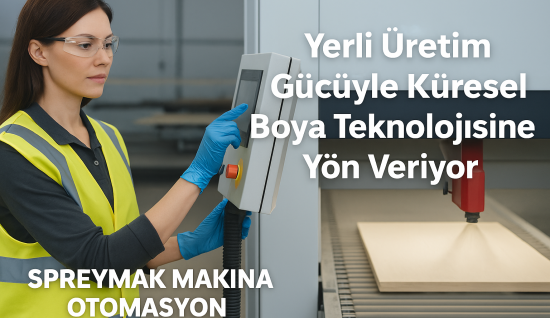 Spreymak Makina Otomasyon: Yerli Üretim Gücüyle Küresel Boya Teknolojisine Yön Veriyor